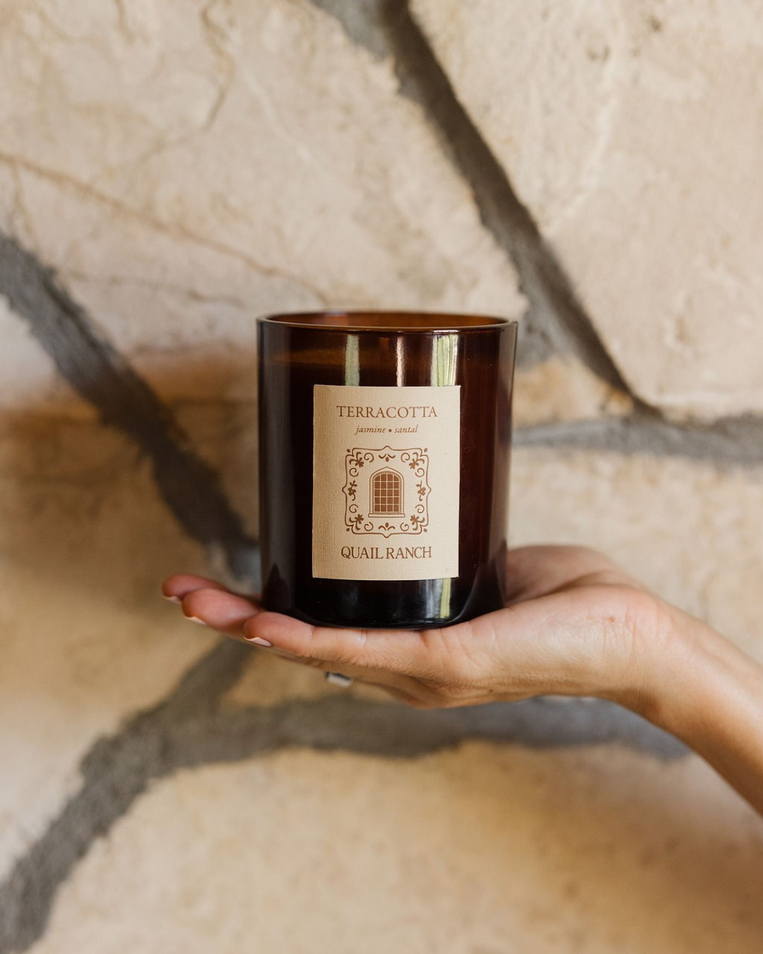 Terracotta Candle