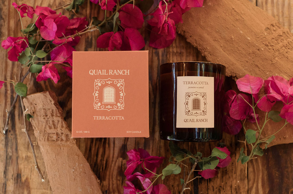 Terracotta Candle