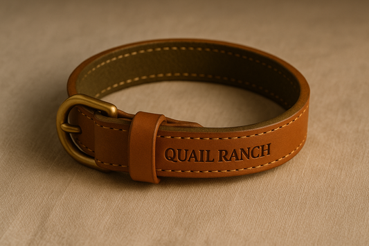 Quail Dog Collar