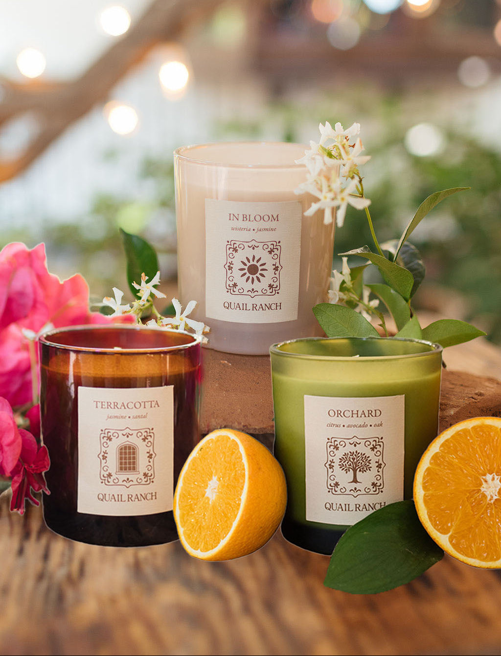 Quail Ranch Candle Collection