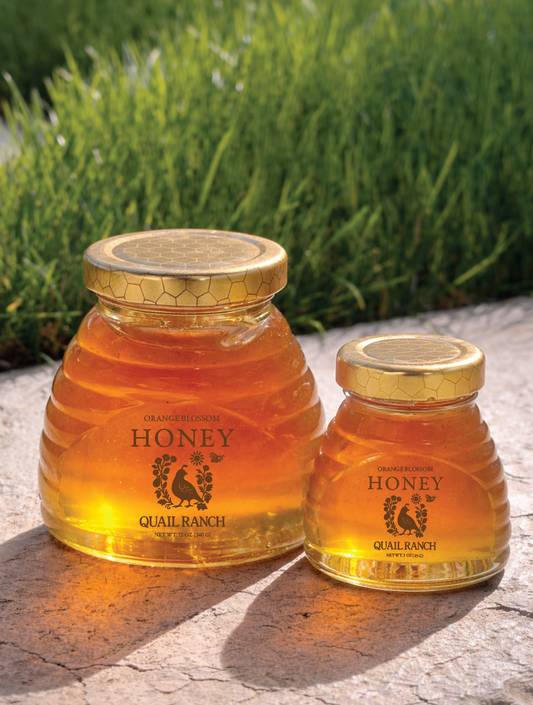 Raw Orange Blossom Honey